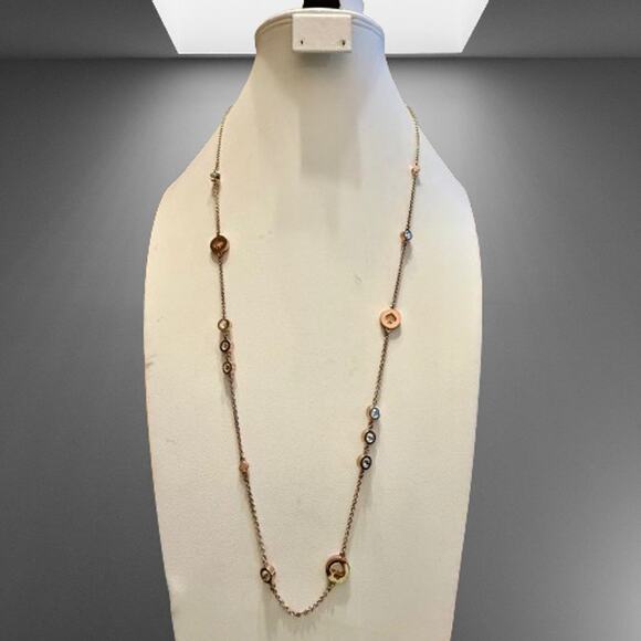 Kate Spade Spot the Spade Rose Gold Necklace - Picture 4 of 7